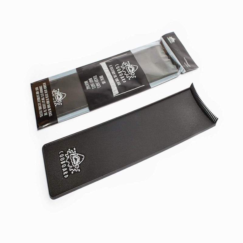 Cooboard Authentic Balayage Board with Teeth | Original Highlighting Paddle from The Maker of Hair Highlighting Kit | Easy to Clean, Sturdy, Lightweight ( XXL Black) - Image 1